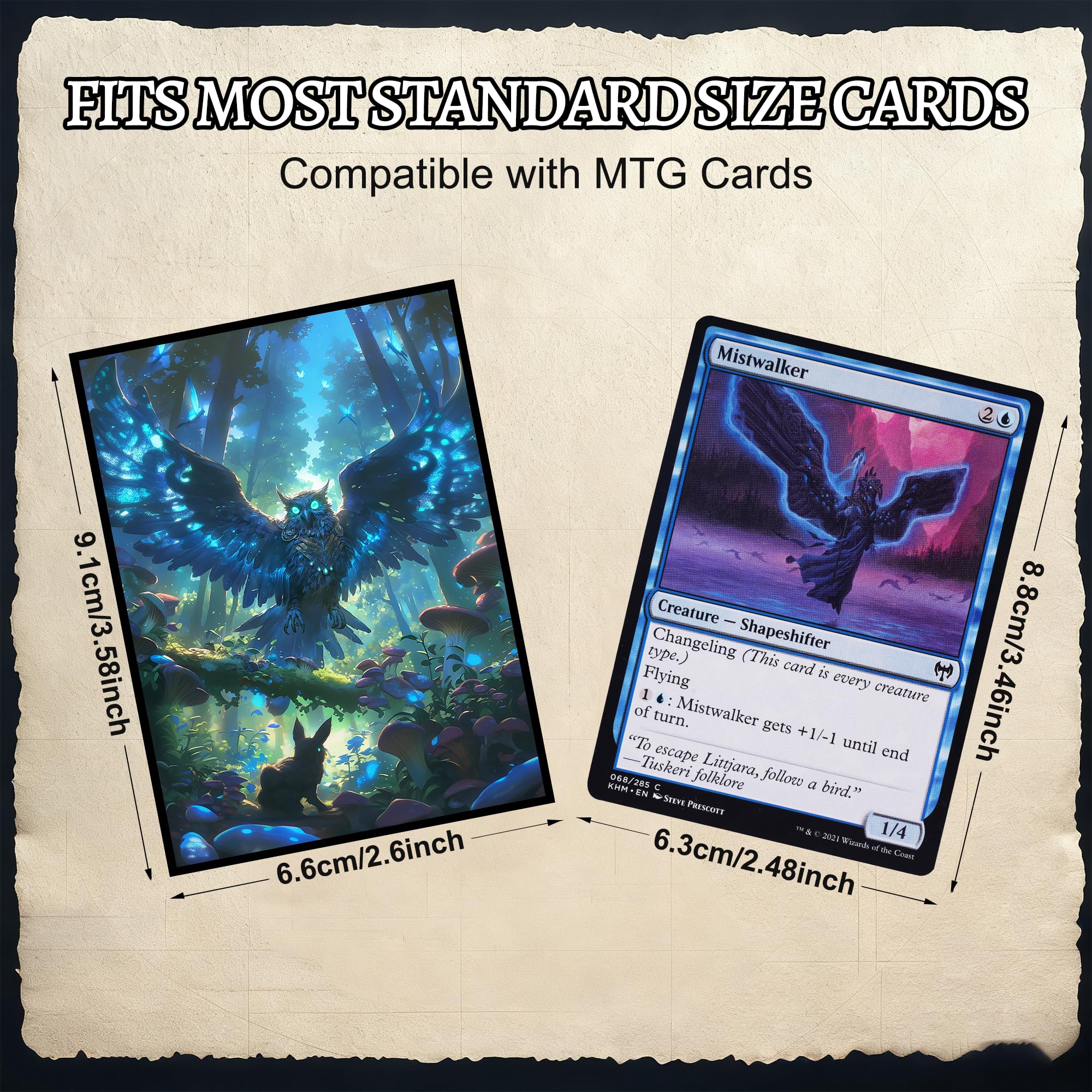 Amazon.co.jp: Kabinka MTGカードスリーブ - 標準サイズ100枚パック